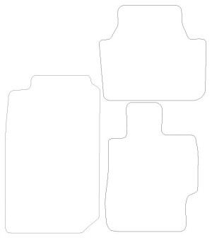 Honda Accord Graphite - Luxury Mats 0 Clips (SS7148)