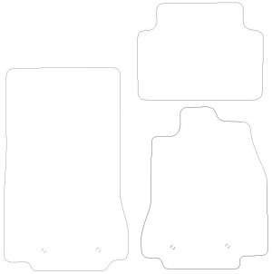 Jaguar XF - Luxury Mats 4 Clips (SS7174)