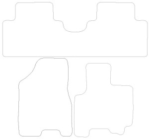 Kia Sportage Graphite - Luxury Mats 0 Clips (SS7178)