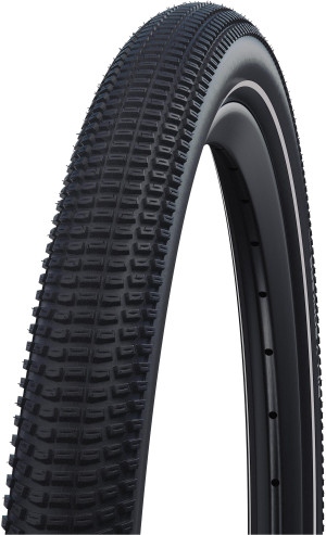 Schwalbe Billy Bonkers Performance Folding Bike Tyre, 24x2.00 inch, Black+Reflex