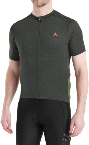 Altura Endurance Men's Short Sleeve Cycling Jersey SS24, Carbon/Olive M