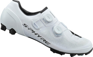 Shimano S-PHYRE XC903 SPD MTB Shoes, White, 43