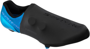 Shimano Men's, S-PHYRE Half Shoe Cover, Black, Size S (37-39)