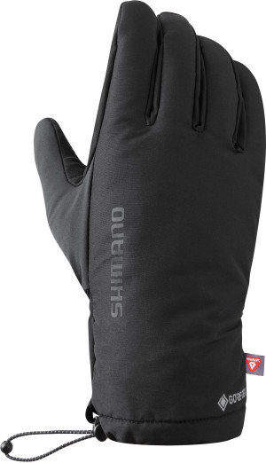 Shimano Unisex, GORE-TEX® GRIP PRIMALOFT® Gloves, Black, Size L