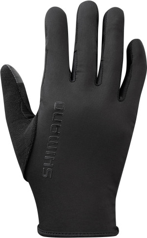 Shimano Unisex, Windbreak Race Gloves, Black, Size XL