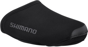 Shimano Unisex, Dual Softshell Toe Cover, Black, Size XL (44-46)