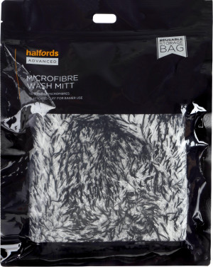 Halfords Advanced Microfibre Wash Mitt