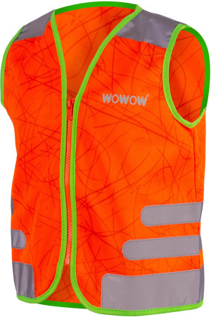 Wowow Kids Nutty Safety Vest Fluo Orange XS