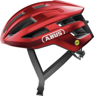 ABUS Powerdome Road Helmet, MIPS, Blaze Red, S
