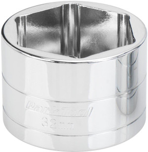 Park Tool 3/8 inch Flat-Faced Socket, 32mm