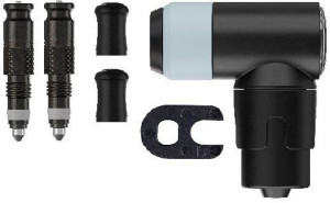 Schwalbe Clik Valves with Pump Head, Presta (SV)