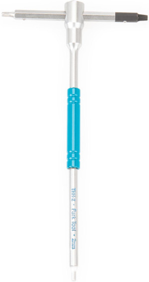 Park Tool THH-2 Sliding T-Handle Hex Wrench, 2mm