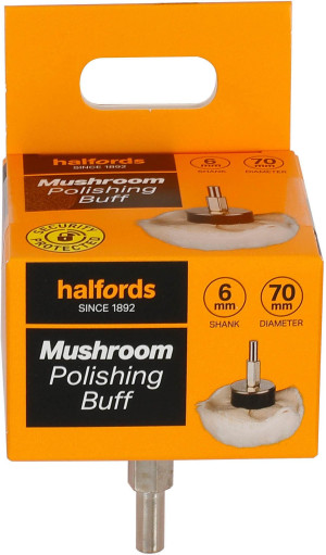 Halfords mushroom polishing buff
