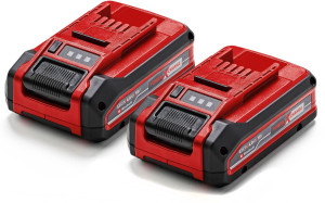 Einhell 18v 4.0Ah Battery Twin Pack
