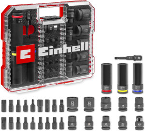 Einhell 32pc 1/2 inch Impact Socket Bit Set