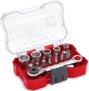 Einhell 21pc Screwdriver Bit/Rachet Set