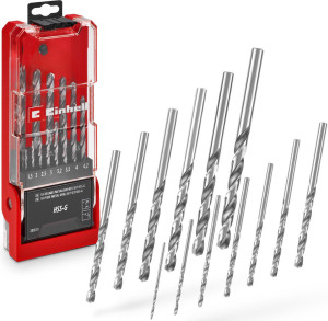 Einhell 13pc HSS-Ground drill bit Set