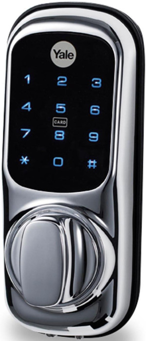 Yale Smart Door Lock, Keyless, Chrome