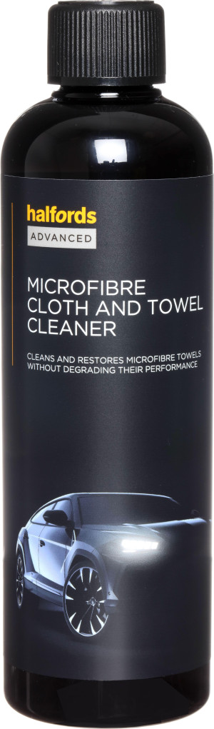 Halfords Advanced Microfibre Cloth and Towel Cleaner