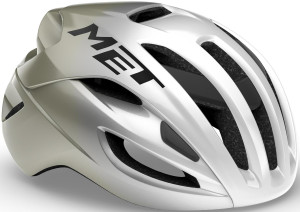 MET Rivale MIPS Helmet, Glossy Silver Grey, Medium