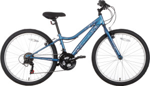 Apollo Kinx Junior Hybrid Bike 24" Wheel - Black (8-12 years)