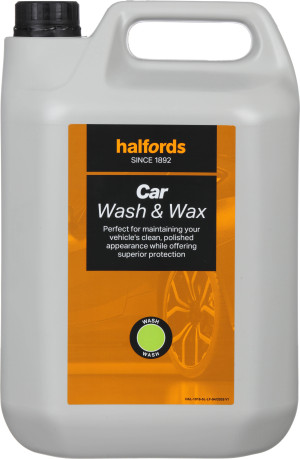 Halfords Car Wash and Wax 5L