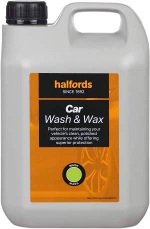 Halfords Car Wash and Wax 2.5L