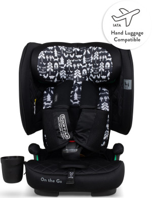 Cosatto On the Go i-size Travel Car Seat - Silhouette