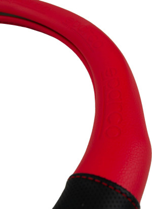 Sparco Steering Wheel Cover - Red