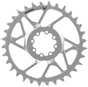 SRAM Eagle T-Type Direct Mount Chainring 8-bolt Silver, 32T