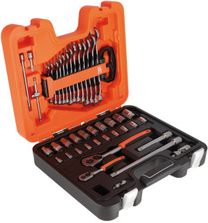 BAHCO S410 SOCKET SET 41PC 1/4IN & 1/2SQDR