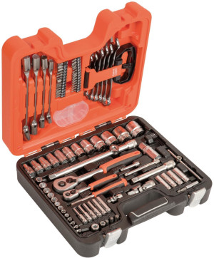 BAHCO S910 SOCKET SET STD 92PC 1/4 & 1/2IN DR