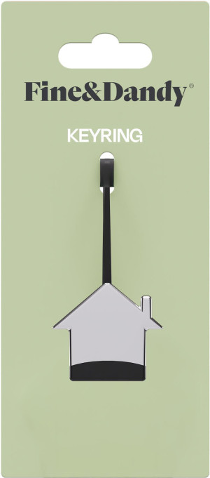 Fine & Dandy House Keyring