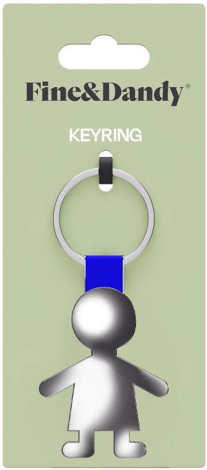 Fine & Dandy Boy Keyring