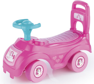 Halfords Pink Unicorn Sit and Ride On Car for Kids