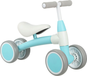 4 Wheel Balance Bike Ride On - Blue