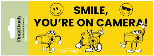 On Camera Bumper Sticker