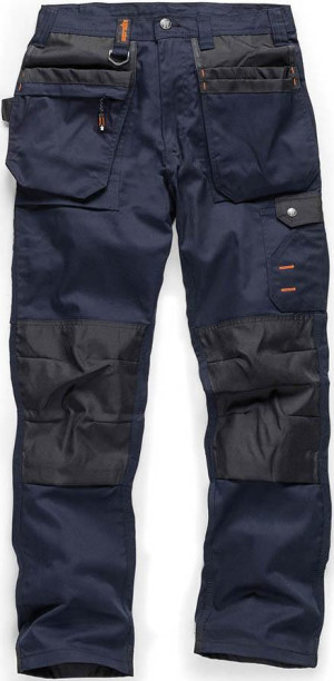 Scruffs Worker Plus Trousers Navy 38S