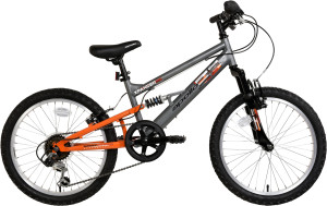 Apollo Xpander Junior Mountain Bike 20" - Black/Orange (6-11 y.o.)