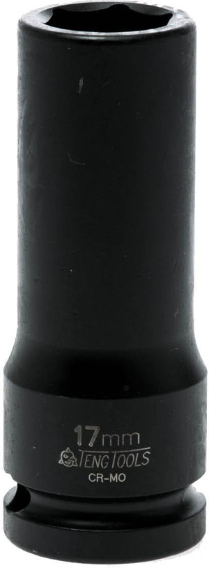 Teng 1/2 inch Deep Impact Socket DIN Metric 17mm