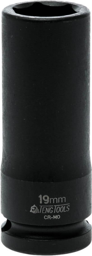 Teng 1/2 inch Deep Impact Socket DIN Metric 19mm