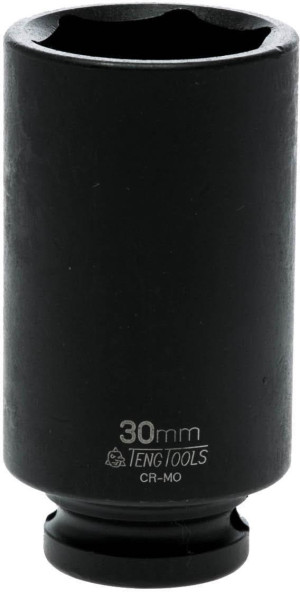 Teng 1/2 inch Deep Impact Socket DIN Metric 30mm