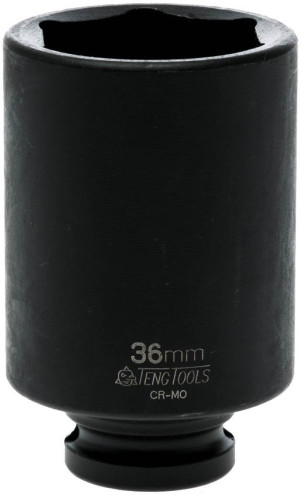 Teng 1/2 inch Deep Impact Socket DIN Metric 36mm