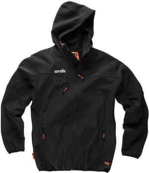Scruffs Worker Softshell Black XL