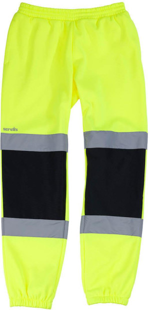 Scruffs High Visibility Jogger Yellow/Navy L