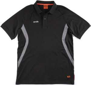 Scruffs Tech Polo Black XL