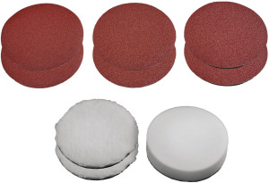Einhell 9pc 180mm Polishing & Sanding Set