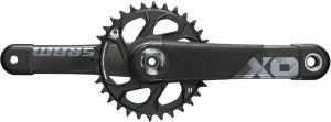 SRAM X01 Crank All DH DUB83 34t, 165mm, Black