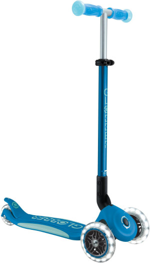 Globber Elite Glow Lights - Petrol Blue