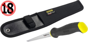 Stanley Fatmax 355mm 7 TPI Jab Saw & Scabbard
